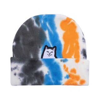 SLUM LTD - RIPNDIP Lord Nermal Beanie Blue /Orange Tie Dye