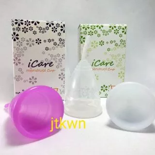 ส่งเร็วมาก iCare เลือกสีได้ ถ้วยอนามัยรองประจำเดือน Menstrual cup