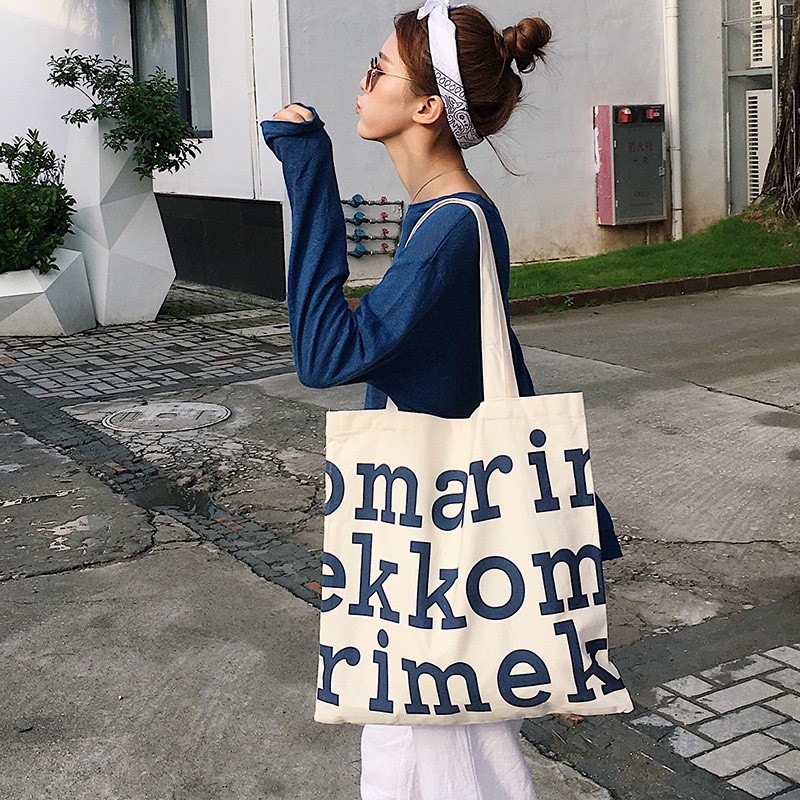 กระเป๋าผ้าถูกที่สุด marimekko พร้อมส่งทุกชิ้น ตรงปก รูปที่ 4