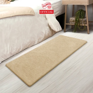 EXPRESS CARPET พรมเช็ดเท้ายาว 50x120cm หนานุ่ม16-20mm พร้อมส่ง พรมห้องน้ำ มีกันลื่น ซับน้ำดี พรมขนนุ่ม ซักได้ แห้งไว