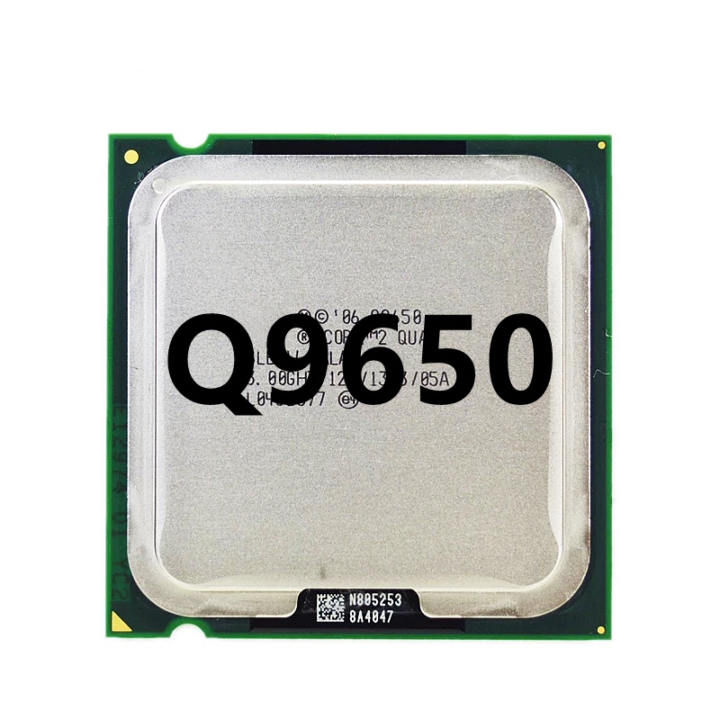 โปรเซสเซอร์ Q9650 3.0GHz 12MB Cache FSB 1333 สำหรับเดสก์ท็อป LGA 775 แบบสี่คอร์