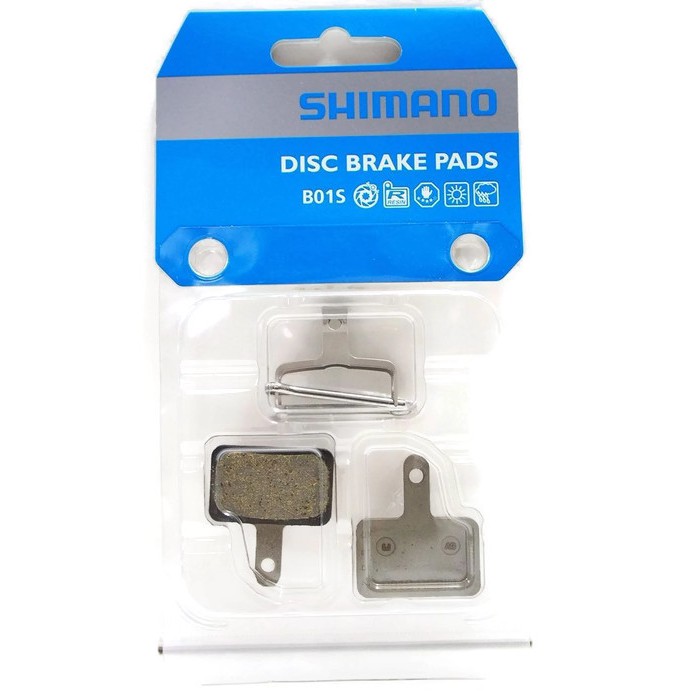 ผ้าเบรคดิส SHIMANO Alivio Disc Brake Pads รุ่น BRM447/BRT615, resin