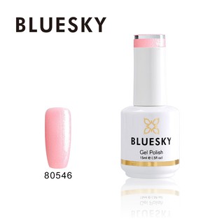 สีเจล Bluesky gel polish สีชมพู 80546