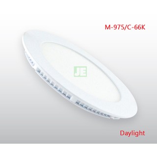 Micron LED Downlight แบบกลม 6W แสงขาว