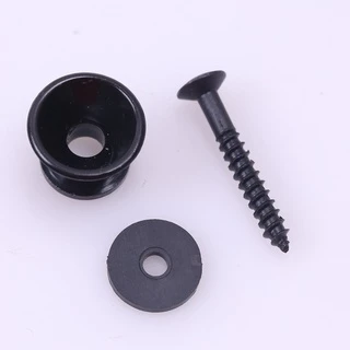 【พร้อมส่ง】1 pcs สกรูล็อกสายคล้องกีตาร์ น็อตหูหิ้ว สี：ทอง เงิน ดำ นำไปใช้กับ สายลำโพงบลูทูธ แอมป์จิ๋ว