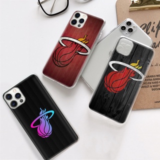 เคสโทรศัพท์มือถือแบบนิ่ม ใส ลาย Miami Heat DV-123 สําหรับ VIVO Y22s Y35 Y16 Y02 Y02S Y01 Y31 Y51