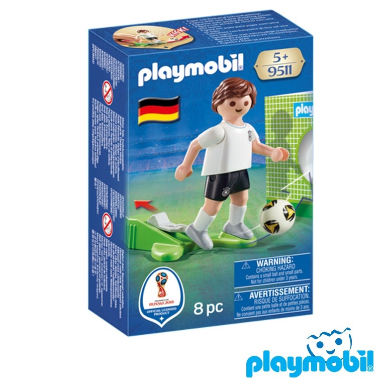 Playmobil 9513  FIFA National Team Player France แอคชั่นฟิกเกอร์  ฟีฟ่า นักเตะทีมชาติฝรั่งเศษ