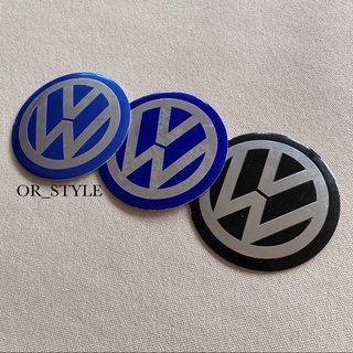 โลโก้ โฟล์ค Volkswagen งานอลูมิเนียมบาง (ราคาต่อชิ้น)