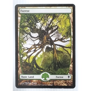 MTG Card Black Core - Modern Set - Basic Land - Forest 249/249 (Magic: The Gathering - English Proxy Card)