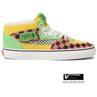 VANS HALF CAB X TIERRA WHACK MULTI CHECKERBOARD SNEAKERS สินค้ามีประกันแท้