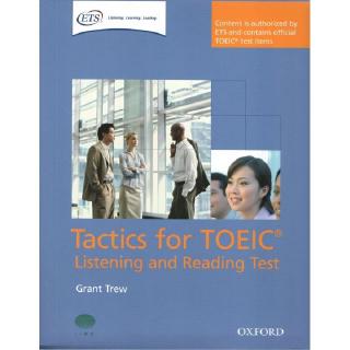 DKTODAY หนังสือ TACTICS FOR TOEIC LISTENING &amp; READING TESTS PACK