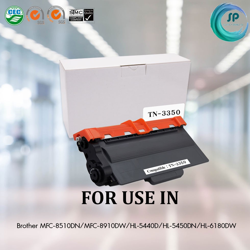 ตลับหมึกเลเซอร์เทียบเท่า TN-3350 สำหรับเครื่องพิมพ์ MFC-8510DN/MFC-8910DW/HL-5440D/HL-5450DN/HL-6180