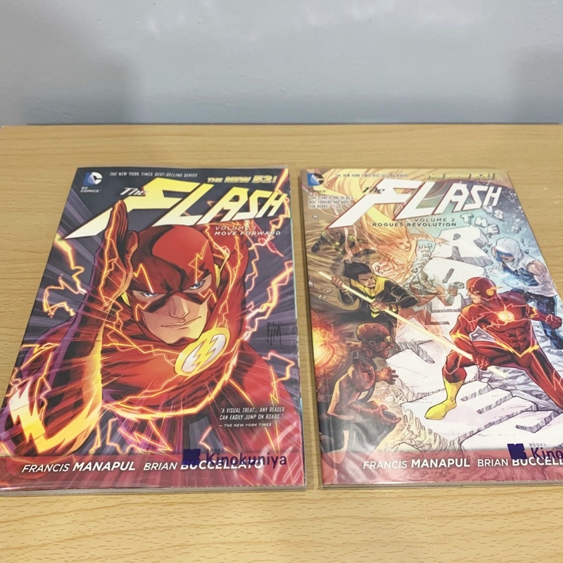 The Flash vol. 1-2 (DC Comic New 52) หนังสือการ์ตูน คอมมิคบุ๊ค มือสอง สภาพดี
