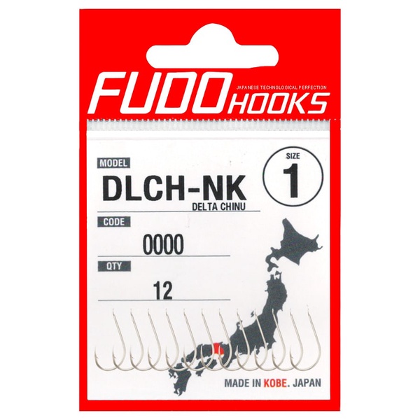 Fudo Hooks Delta Chinu (DLCH) ตะขอตกปลา