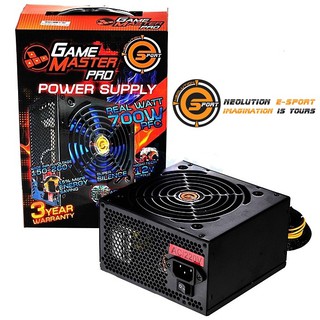 POWER SUPPLY (อุปกรณ์จ่ายไฟ) NEOLUTION E-SPORT Gamemaster PRO 700W ประกัน 3 ปี