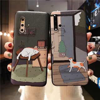 การ์ตูน น่ารัก แมว เคส huawei p20 p30 pro p40pro mate20 mate30 pro y9 prime 2019 nova3i nova4 nova5t nova6 se nova7 nova7i nova7se nova7pro  CASE tpu ซิลิก้าเจล เปลือกนิ่ม