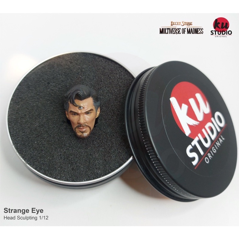 หัวหมอแปลก 3 ตา Doctor Strange Eye Head Sculpt 1/12 doctor strange multiverse of madness