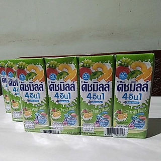 ดัชมิ้ลล์4อิน1นมเปรี้ยวพร้อมดื่ม180มล.(รสผลไม้รวม)แพค4กล่อง