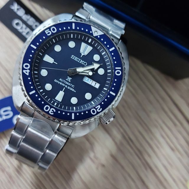 SEIKO PROSPEX TURTLE BLUE SRPE89K1 | Shopee Thailand