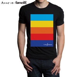 เสื้อยืด i am famous สกรีนลาย Colours