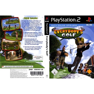 แผ่นเกมส์ PS2 Everybodys Golf   คุณภาพ ส่งไว (DVD)