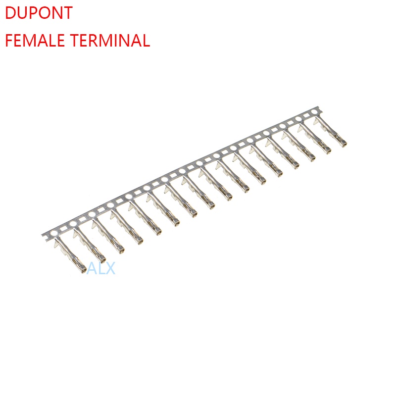 200pcs Dupont Reed DUPONT ที่อยู่อาศัยหญิง Terminal สําหรับ 2.54 มม.PITCH Dupont CONNECTOR สําหรับ J