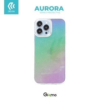 Gizmo เคสไอโฟน13 เคส iPhone 13 รุ่น Aurora Protective เคสใส กากเพชรสลับรุ้งแสนสวย วิ๊งค์ๆ