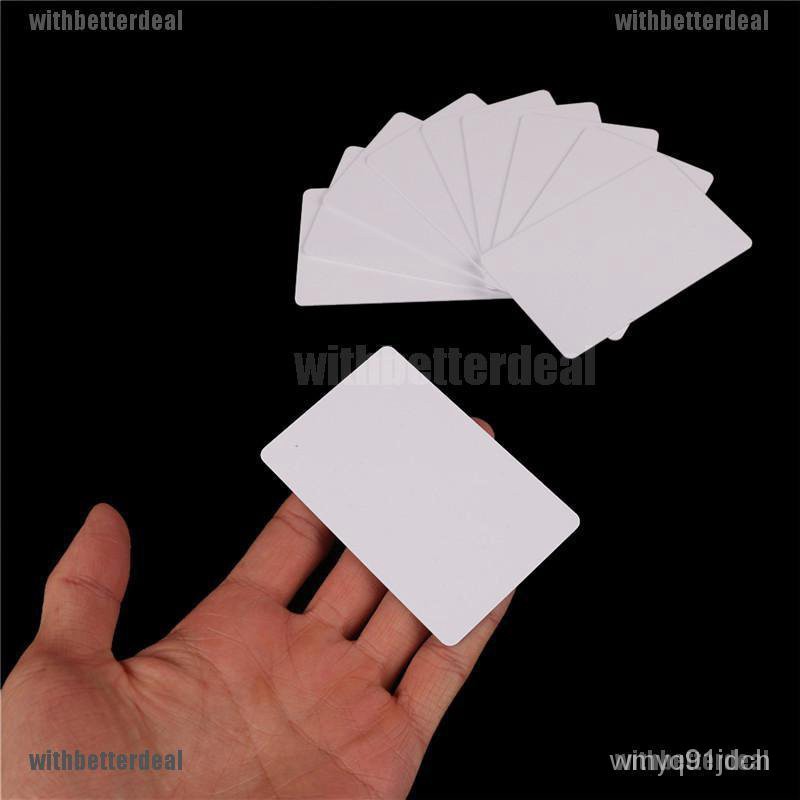 Smart Ring Nfc 50 NFC Card Tag S50 IC 13.56MHz Per Arduino, Scrittura E Lettura RFID - Nuovo, 1K! 50 Pezzi Tag Rfid - Foto 2