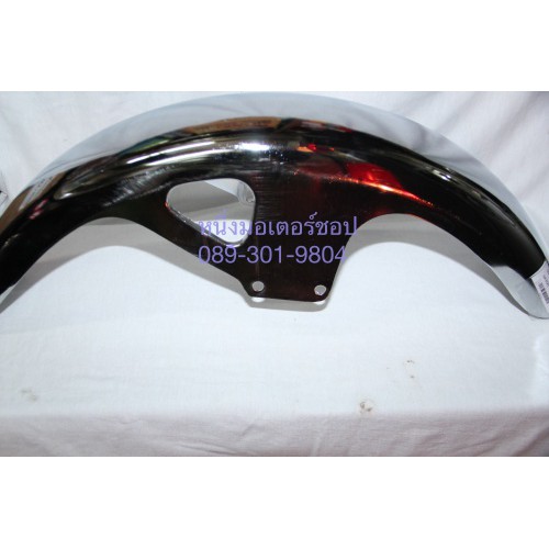 บังโคลนหน้า GD110 GP100 GP125 TRS TRZ Suzuki งานเหล็กหนา สินค้าใหม่ ชุบโครเมี่ยมเงางาม Firstmotorsho