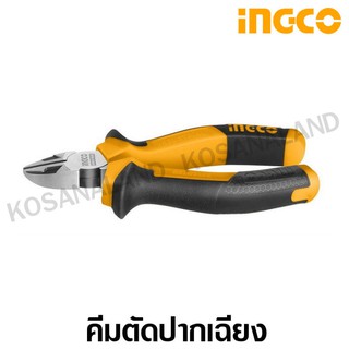 INGCO คีมตัดปากเฉียง 6 นิ้ว / 7 นิ้ว (Diagonal Cutting Plier) - คีมตัด คีมปากตัด คีมปากเฉียง รุ่น HDCP28168 / HDCP28188