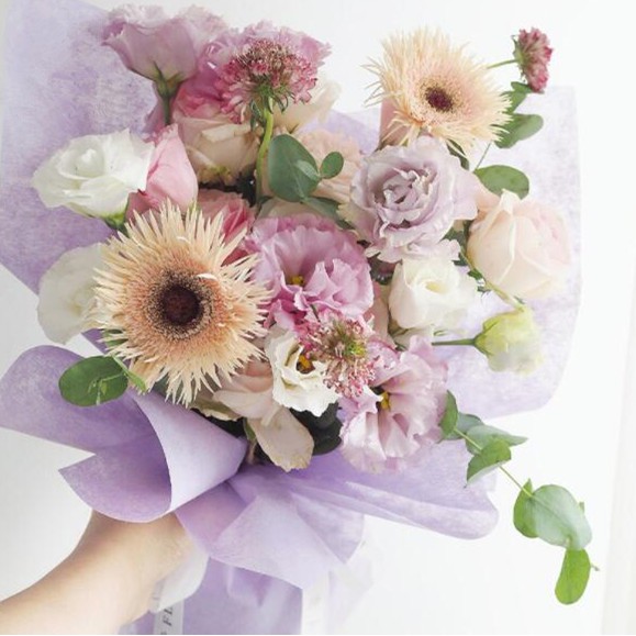 กระดาษห่อช่อดอกไม้ ขนาด 50x50 ซม. สําหรับตกแต่งวันวาเลนไทน์ วันแม่ วันครู 30 ชิ้น - รูปที่ 4