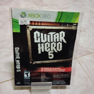 แผ่นเกมส์ เอ็กบ็อกซ์ Xbox 360 Guitar Hero 5