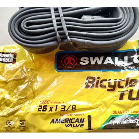 กลืน ยางใน 26 x 1 3/8 ยางใน 26x1 3/8 ยางใน 26 เจงกิ ยางในจักรยานยาง 26" วาล์วรถจักรยานยนต์