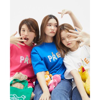 prey  เสื้อยืดรุ่น logo paper bear