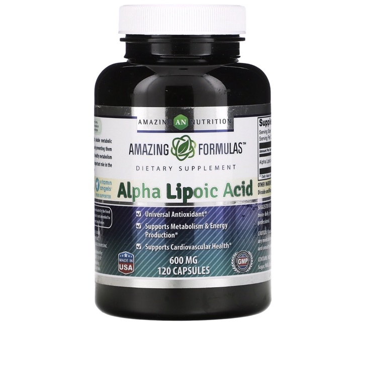 Alpha Lipoic Acid อัลฟา ไลโปอิก, Extra Strength, 600 mg, 60 Veg Capsules
