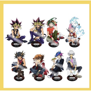 Anime Yu-Gi-Oh! Mutou Yugi ATEM Kaiba Seto Acrylic Figure Stand Display Model Plate Table Decor Cosplay Cartoon Christmas Gifts