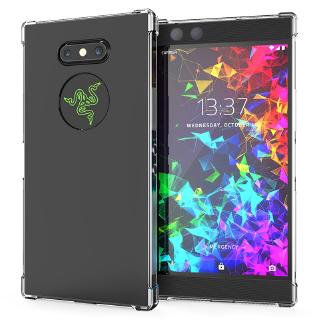 เคสโทรศัพท์มือถือ TPU แบบนิ่ม ประดับคริสตัลใส กันกระแทก สําหรับ Razer Phone 2