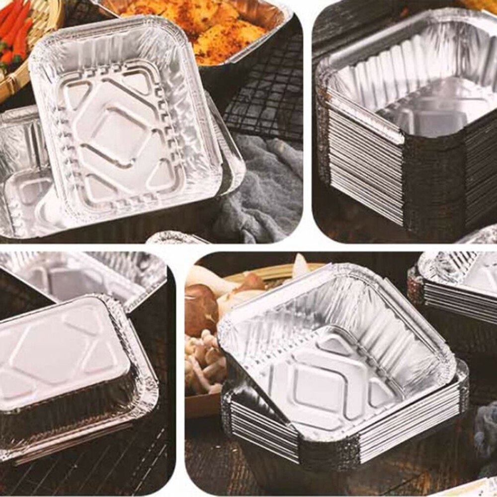 Aluminum Foil Pans Aluminum Foil Pans Trays Oneoff Stackable Heat Set