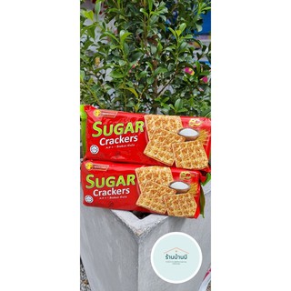 ขนมปังกรอบ เคลือบน้ำตาลเม็ด Sugar Cracker 180 กรัม