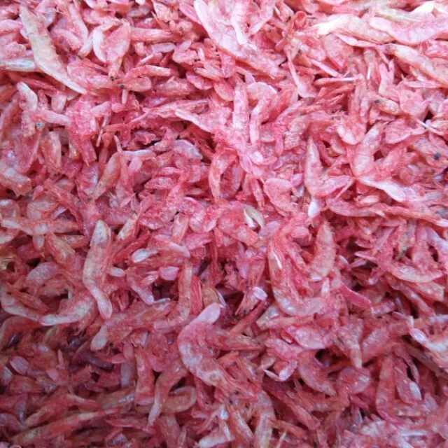 กุ้งฝอยอบ Size 3L กุ้งฝอยเสียบแบบจืด ตัวใหญ่ ไม่เค็ม แห้งดีมาก