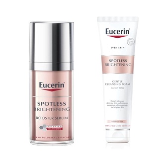 Eucerin Spotless Brightening SET ยูเซอรีน สปอตเลส ไบรท์เทนนิ่ง เซ็ท (เซรั่ม 30มล + โฟมล้างหน้า 150มล)