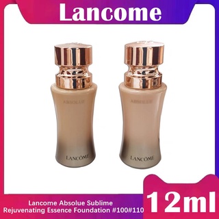 รองพื้น Lancome Absolue Sublime Rejuvenating Essence Foundation ขนาดทดลอง12ml #100#110