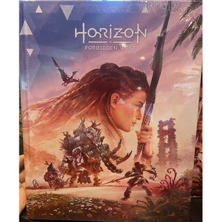 หนังสือ horizon forbidden west ปกแข็ง game guide