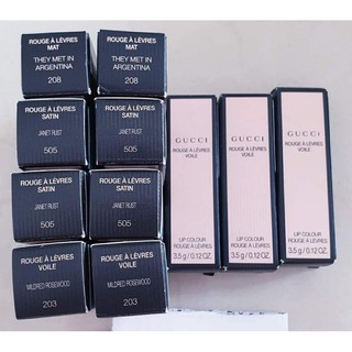 (พร้อมส่ง)*New*Gucci Rouge À Lèvres Satin