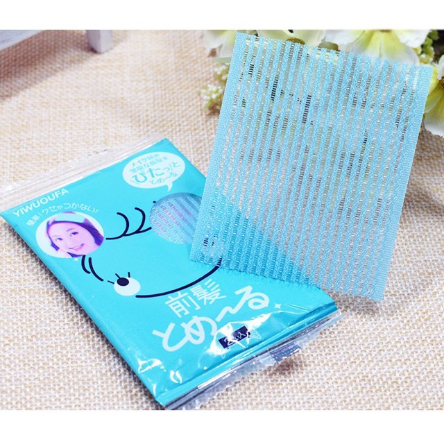 🌸 แผ่นติดไรผม แผ่นแปะผม กิ๊ฟเก็บผม (มี 2 ชิ้นต่อซอง) แผ่นติดผมสวยงาม ราคาถูก แผ่นเก็บผม ที่แปะผม ติดผม รุ่น1684 - รูปที่ 3