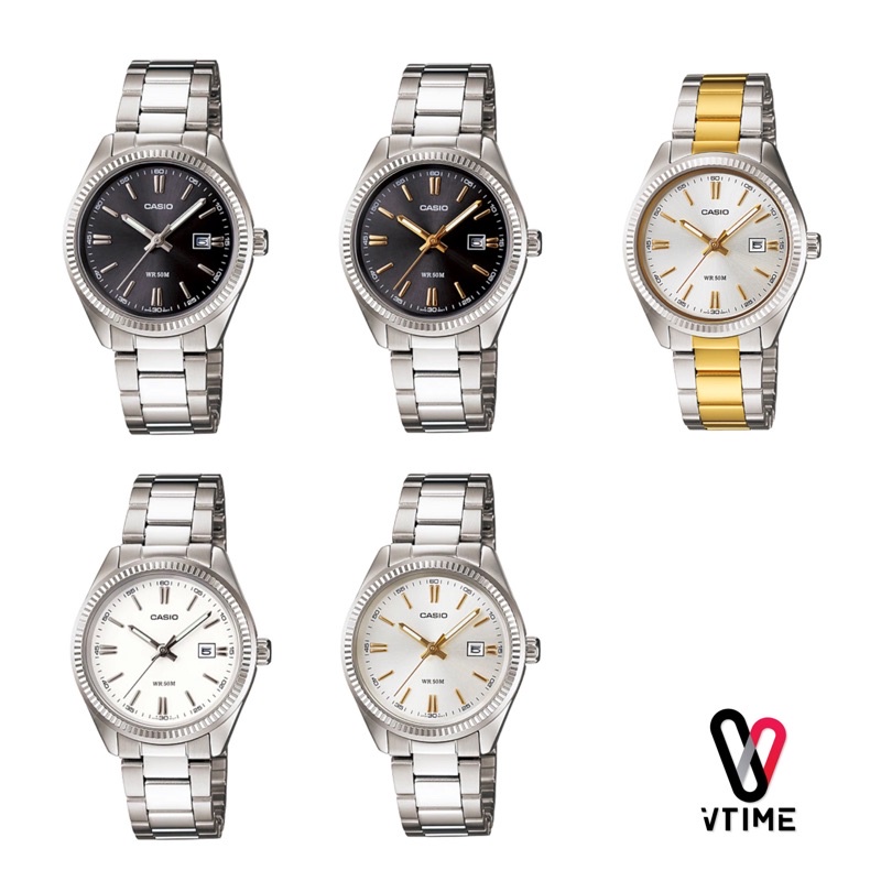 CASIO นาฬิกาผู้หญิง รุ่น LTP-1302D | LTP-1302SG | LTP-1302DD