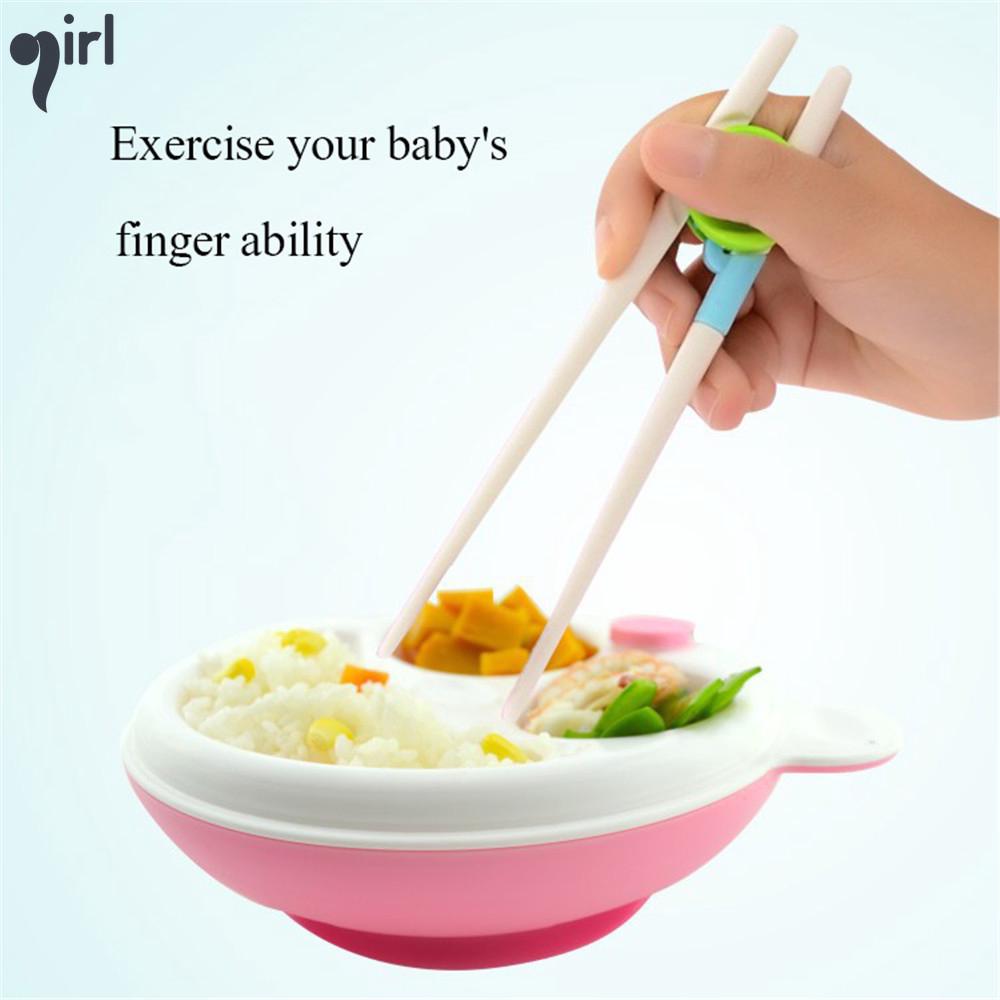 Children Kids Infant Intelligent Training Eat Chopsticks Early Education Kids Tableware