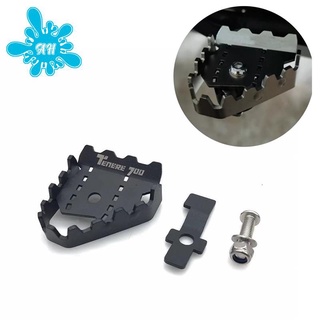 For YAMAHA TENERE 700 Tenere700 XTZ 700 T700 Motorcycle Brake Lever Extension Pedal Step Tip Plate Enlarge Extender