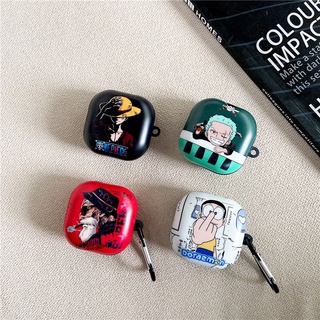 【Case Home】เคสหูฟัง แบบนิ่ม ลายวันพีช และลูฟี่ สําหรับ Samsung Galaxy Buds 2 Pro