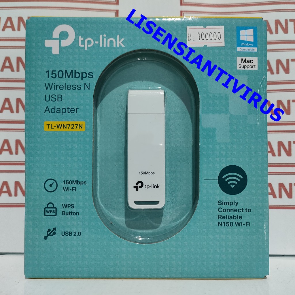 Tp-link Tl-wn727n Wifi ตัวรับสัญญาณไร้สาย N Usb อะแดปเตอร์ Tplink Tp Link